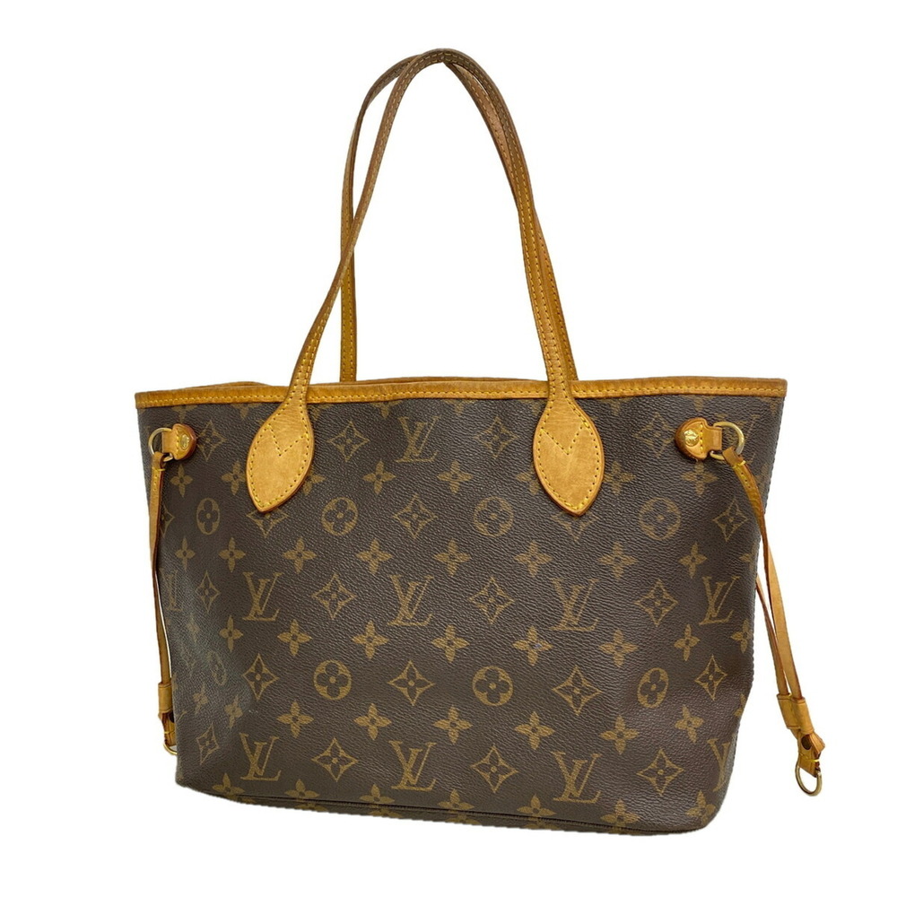 Louis Vuitton Monogram Neverfull PM Tote Bag M40155 Brown (Women's)